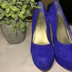 Jessica Simpson Royal Blue 5” Pumps